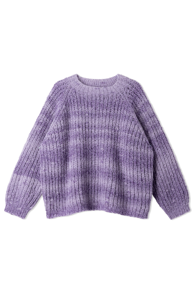 LANA GROSSA Top-down-pullover - Modell 35 Filati Journal 72