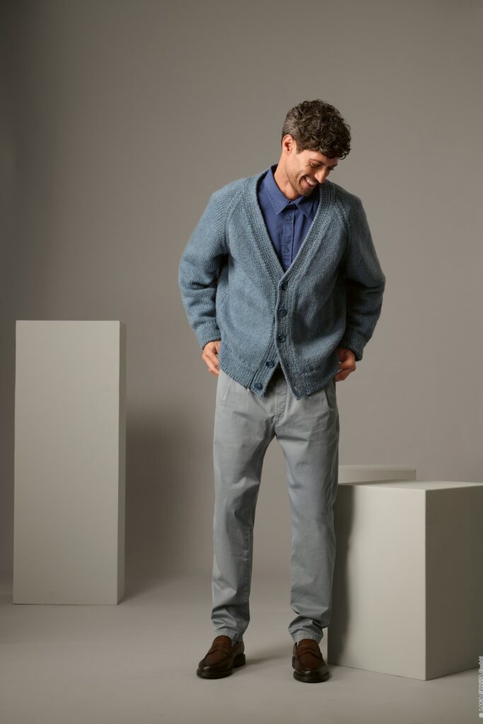 LANA GROSSA Cardigan - Modell 7 Herren Classici 31