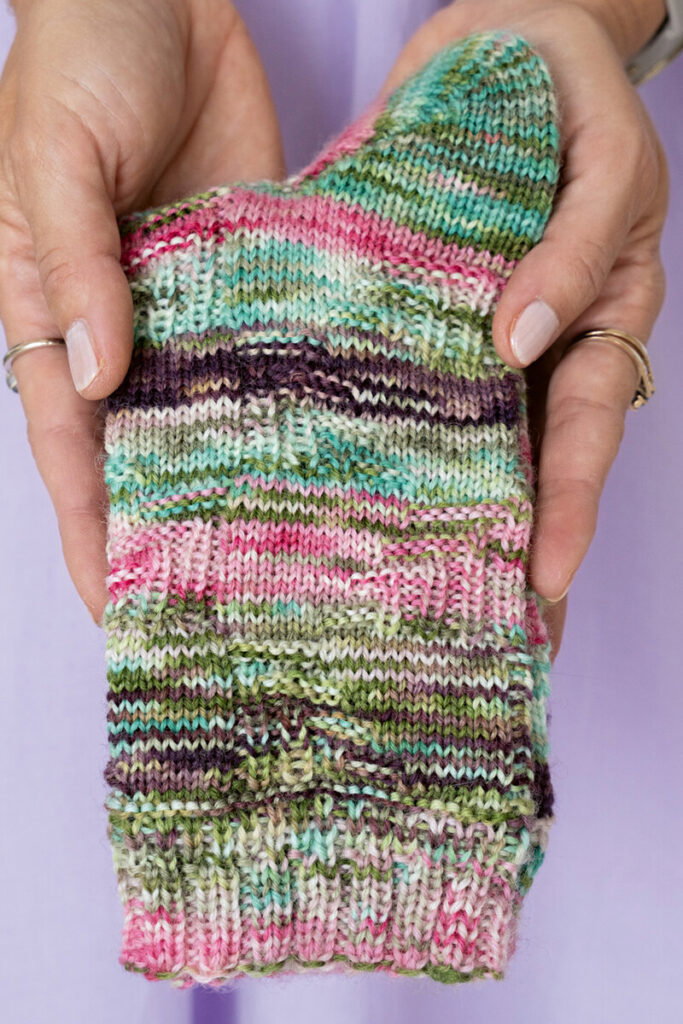 LANA GROSSA Socken - Modell 6 Meilenweit Socktober 09