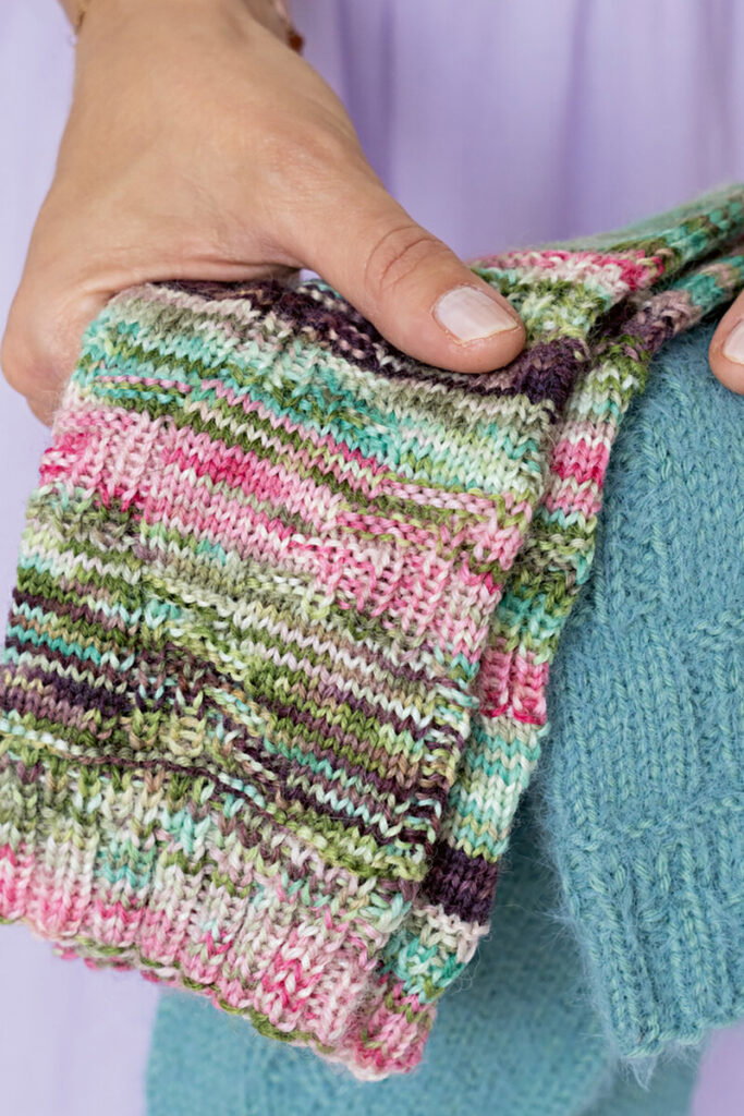 LANA GROSSA Socken - Modell 6 Meilenweit Socktober 09