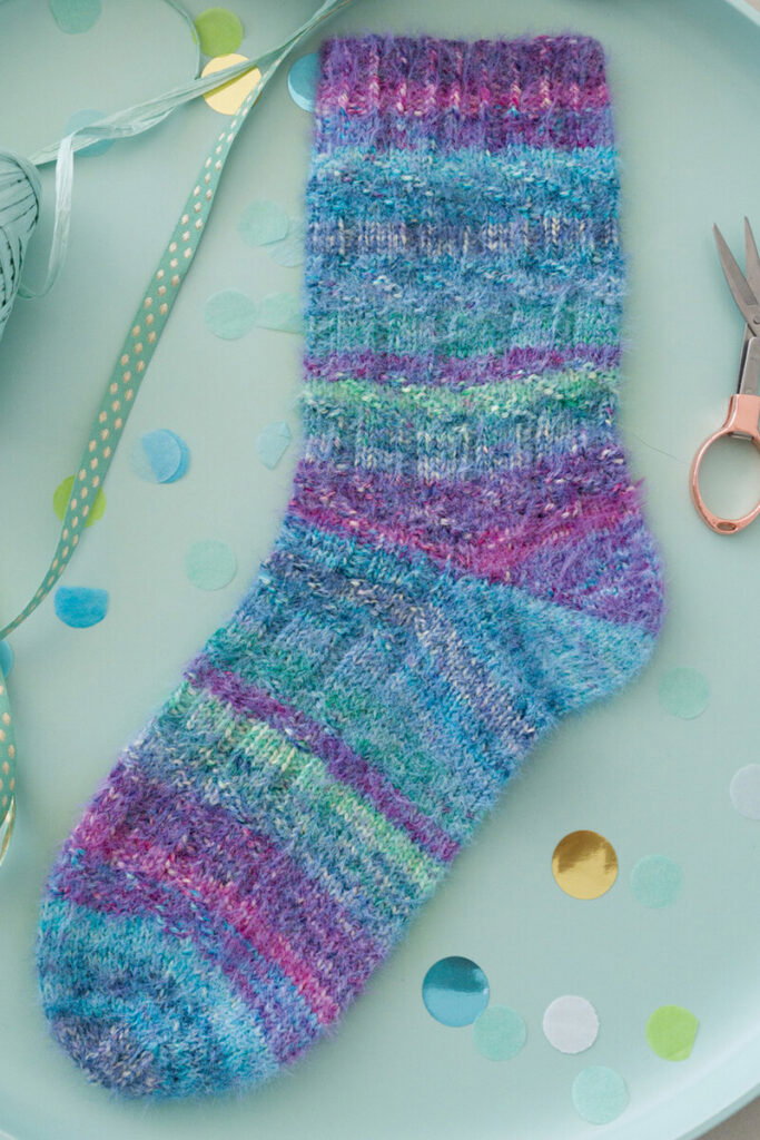 LANA GROSSA Socken - Modell 10 Meilenweit Socktober 09